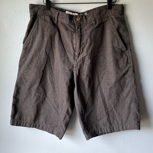 Vintage FreeWorld Size 33 Gray Shorts
